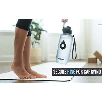 Embrava 40oz Water Bottle - Large, Durable, Leakproof