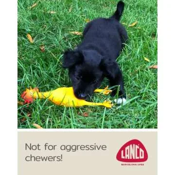 Durable Lanco Rubber Chicken Dog Toy for Small Breeds