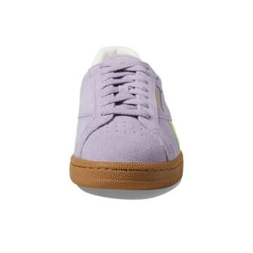 Reebok Women's Club C Grounds UK Sneaker, Dusk Purple/Astro Lime/Gum, 8
