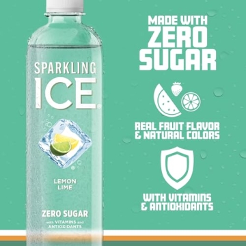 Sparkling Ice Lemon Lime Sparkling Water 12 Pack