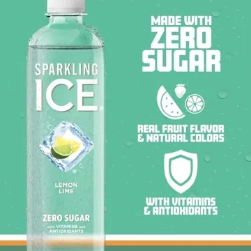 Sparkling Ice Lemon Lime Sparkling Water 12 Pack