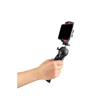 Manfrotto Smartphone Clamp for Tripod, Vlogging, Black