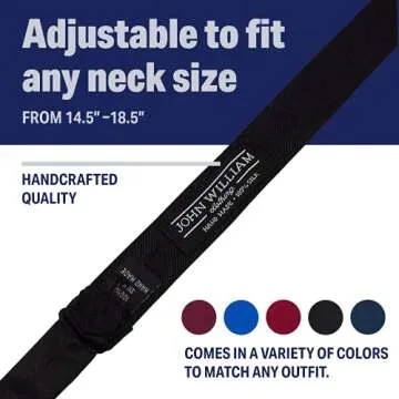 John William Silk Self-Tie Bow Tie - Elegant & Classic