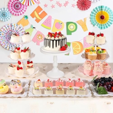Elegant 7 Piece Cake Stand Set for Any Occasion