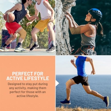 Self Adherent Cohesive Wrap Bandages - 6 Count for All Ages