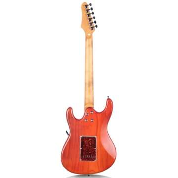 Grote Electric Solid Body Guitar Modern-GST for Beginners in Coma Red