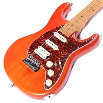 Grote Electric Solid Body Guitar Modern-GST Beginners Coma Red