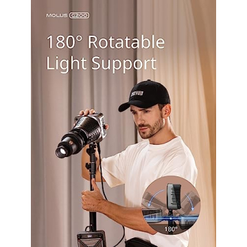 ZHIYUN G200 Video Light 200W Portable LED for Photography