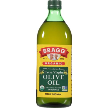 Bragg Organic Extra Virgin Olive Oil - Gourmet EVOO 32 oz