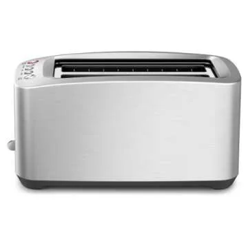 Breville Smart Toaster, 14.9 x 7.7 x 7.5 inches, Stainless Steel