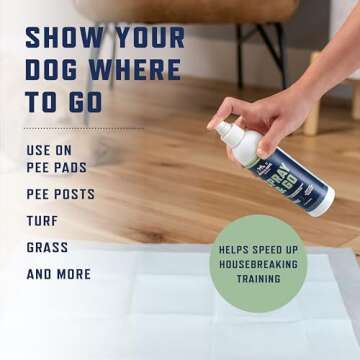 Rocco & Roxie Potty Training Spray - Quick Housebreaking Aid