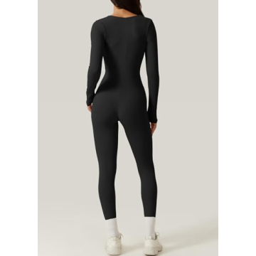 Elegant QINSEN Women's Long Sleeve Jumpsuit for All Seasons