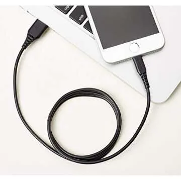 Amazon Basics MFi-Certified USB-A to Lightning Cable 3 Feet Pack