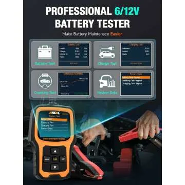 ANCEL AD410 Pro+ OBD2 Scanner & Battery Tester
