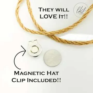 Handmade Best Papa By Par Golf Ball Marker Gift for Dads