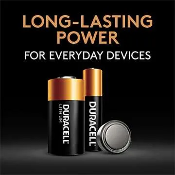 Duracell 21/23 12V Alkaline Battery, 4 Count Pack, 21/23 12 Volt Alkaline Battery, Long-Lasting for Key Fobs, Car Alarms, GPS Trackers, and More