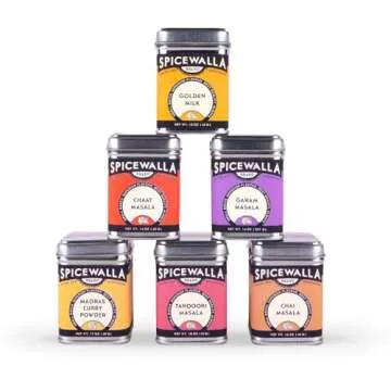 Spicewalla Gourmet Indian Spice Blends 6 Pack | Authentic Tandoori & Garam Masala Collection | Non-G...