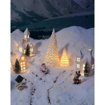 Light Up Your Holiday with Ceramic Village Houses