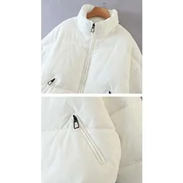 Gihuo Women’s Puffer Jacket for Winter Fashion