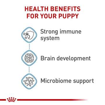 Royal Canin Size Health Nutrition Medium Breed Dry Puppy Food, Supports Brain Development, Immune Support and Digestive Health, 17 lb Bag