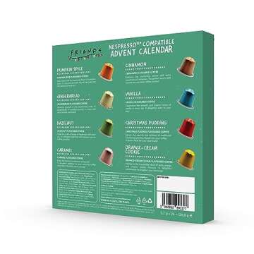 Cafféluxe Coffee Advent Calendar - 24 Festive Capsules