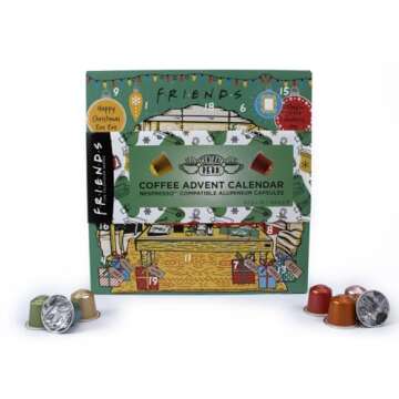 Cafféluxe Coffee Advent Calendar - 24 Festive Capsules