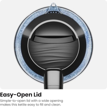 Chefman Electric Glass Kettle - 1.7L Fast Boiling