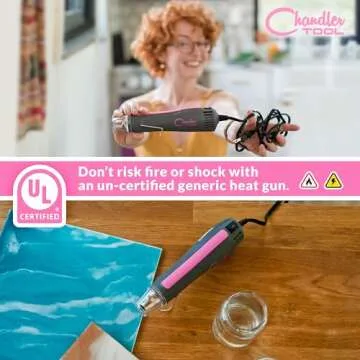 Chandler Tool Dual Temp Craft Heat Gun for DIY Projects