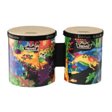 Remo Kids Percussion Bongo Drum for Ages 2 to 5