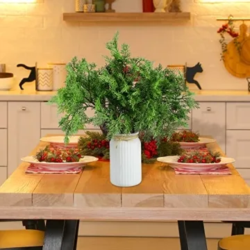 Stunning Christmas Fake Cedar Pine Branches for Decor