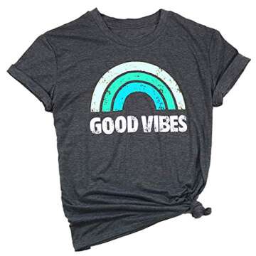 YEXIPO Women's Graphic Tees: Fun & Fashionable Summer Style