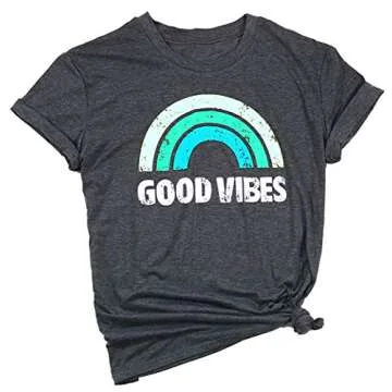 YEXIPO Women's Graphic Tees: Fun & Fashionable Summer Style