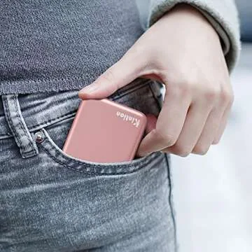 Kintion 1X/3X LED Pocket Makeup Mirror - Travel Friendly