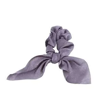 Silk Scrunchies with Mini Scarves - Vibrant Hair Ties