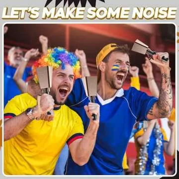 9" Metal Cowbell for Cheer & Events - Loud Sound Maker