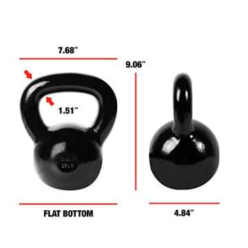 Versatile CAP Barbell Cast Iron Kettlebell for Workouts
