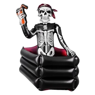 Halloween Inflatable Skeleton Drink Cooler - 39 Inch