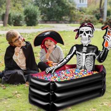 Halloween Inflatable Skeleton Drink Cooler - 39 Inch