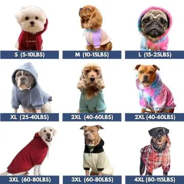 Spark Paws Dog Hoodie - Premium Comfort & Fit for All Breeds