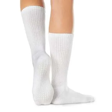 LA ACTIVE Non Slip Yoga Grip Socks - Barre Ballet Pilates Athletic Socks for Men and Women