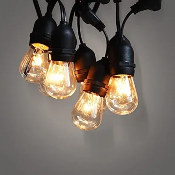 Outdoor Commercial Quality Edison Patio String Lights