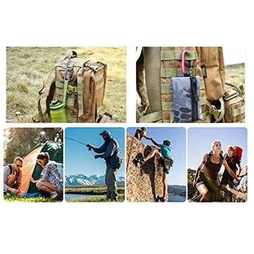 Onwon Aluminum Carabiners - 10 PCS for Outdoor Adventures