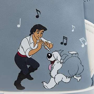 Loungefly Disney Little Mermaid Max Cosplay Mini Backpack Standard