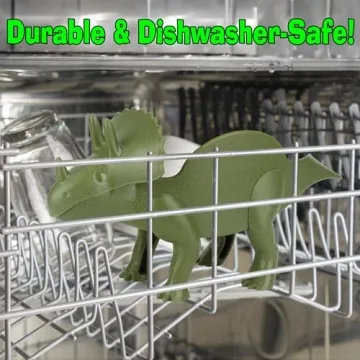 Funwares Original Tricerataco - The Ultimate Dinosaur Taco Holder, Fun and Practical White Elephant Gift, Hold 2 Tacos