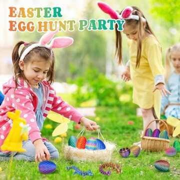 Vibrant 3D Printed Easter Dragon Egg Set for Kids