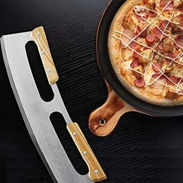 14 Inch Pizza Cutter for Effortless and Precise Slicing