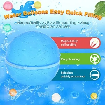 98K Reusable Water Balloons for All Ages - Fun & Safe