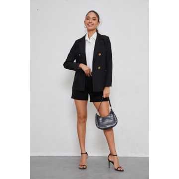 VIMPEP Women's Pleated Yoga Dress Shorts with Pockets