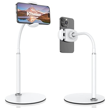 Adjustable Gooseneck Phone Stand for All Devices