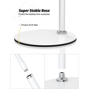Adjustable Gooseneck Phone Stand for All Devices